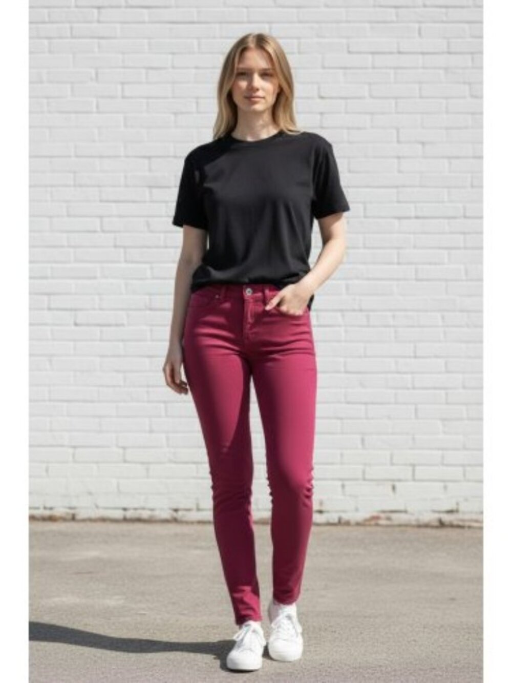 NWT Cranberry PRICELESS Stretch Jegging Leggings Juniors MEDIUM